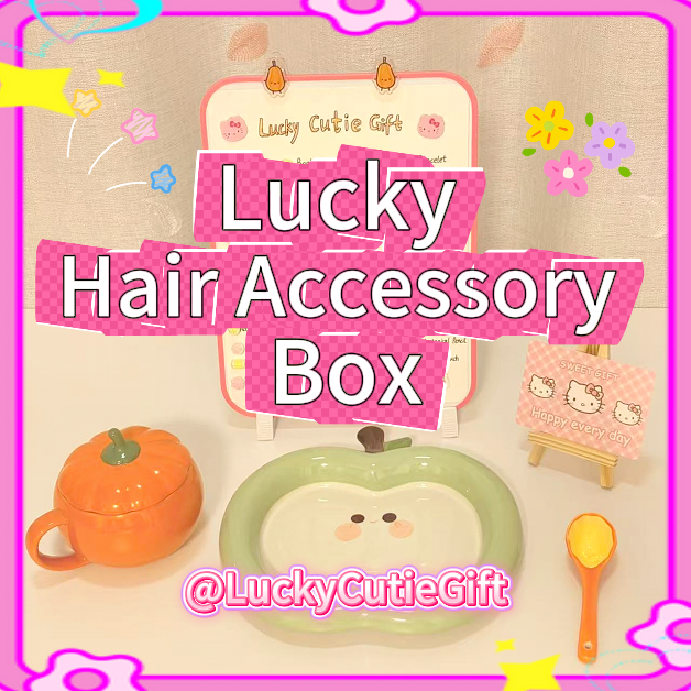Lucky Hair Accessory Box - 10 items + at least 2 gifts